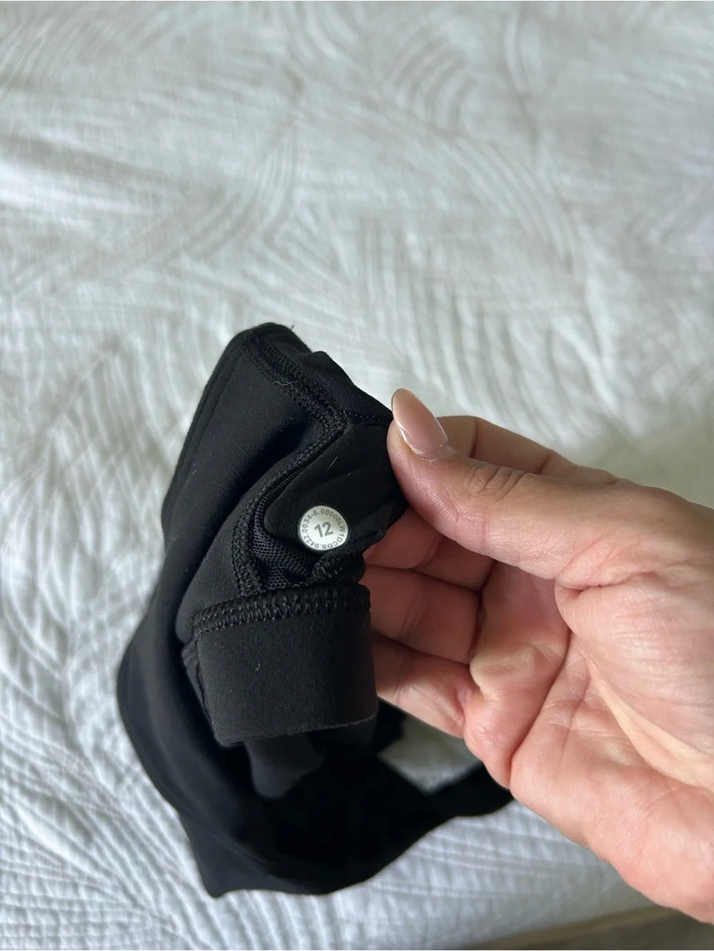 lululemon athletica Black High-Neck Athletic Tank